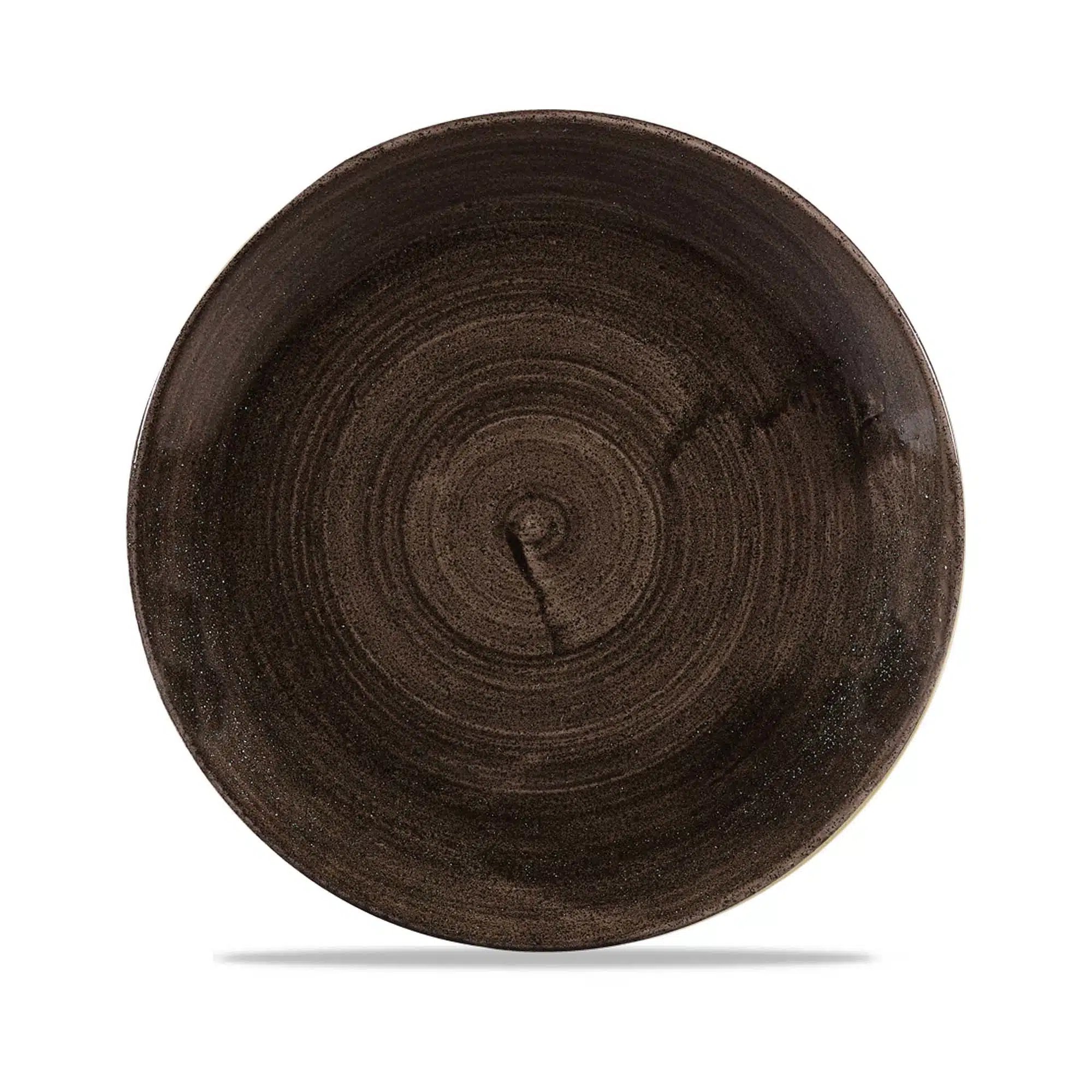 Stentallerken Patina Iron Black 288 mm