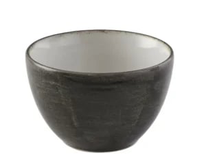 Churchill - Stonecast Patina Iron Sukkerskål - sort, 27cl, 98x(h)62mm