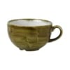Stonecast Plume Green cappuccino kop, 340ml