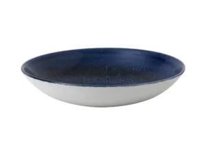 Stonecast Plume Ultramarine coupe skål, 248mm