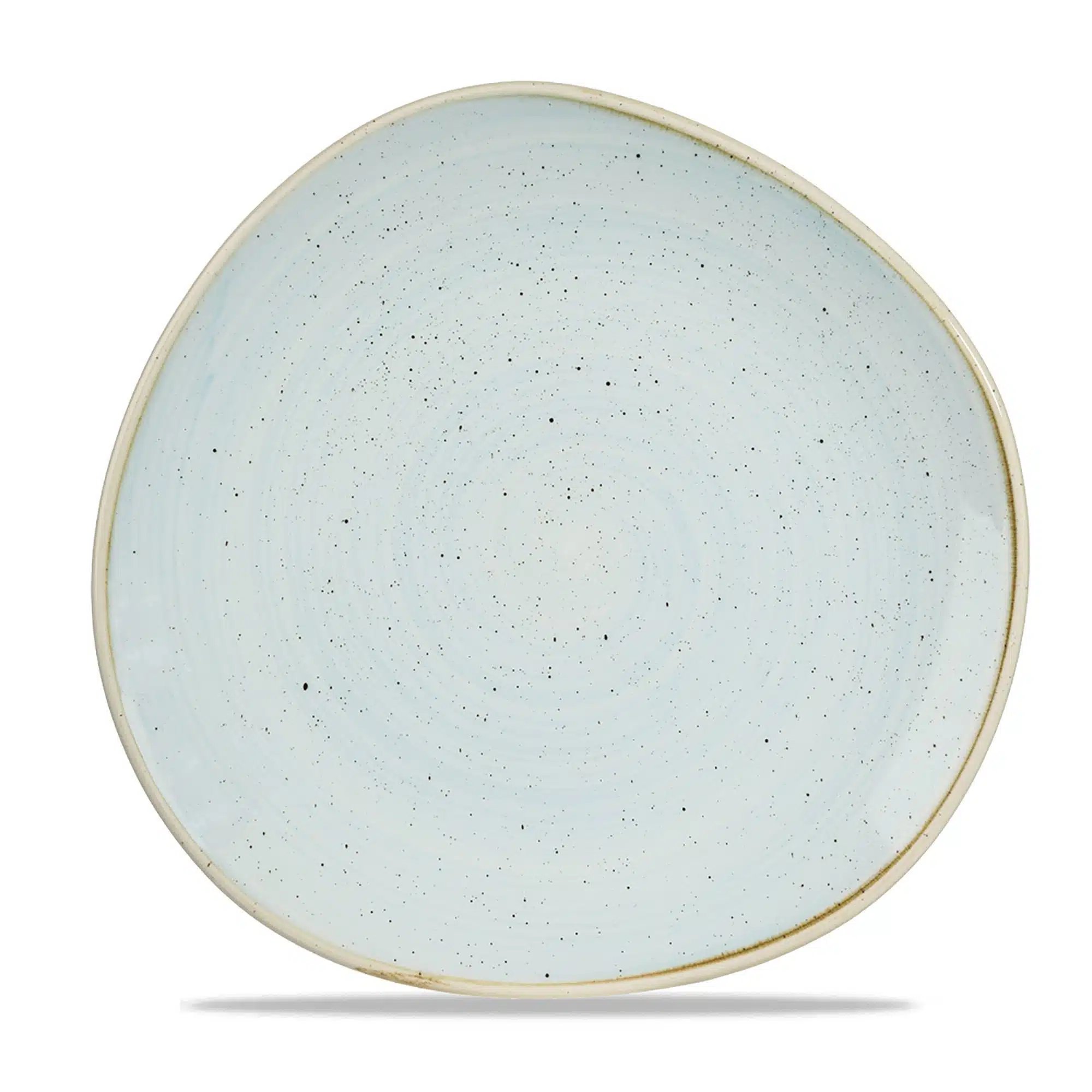 Stonecast Duck Egg rund spor tallerken, 264mm