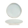 Stonecast Duck Egg rund spor skål, 253mm