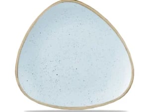 Stonecast Duck Egg trekantet tallerken, 229mm