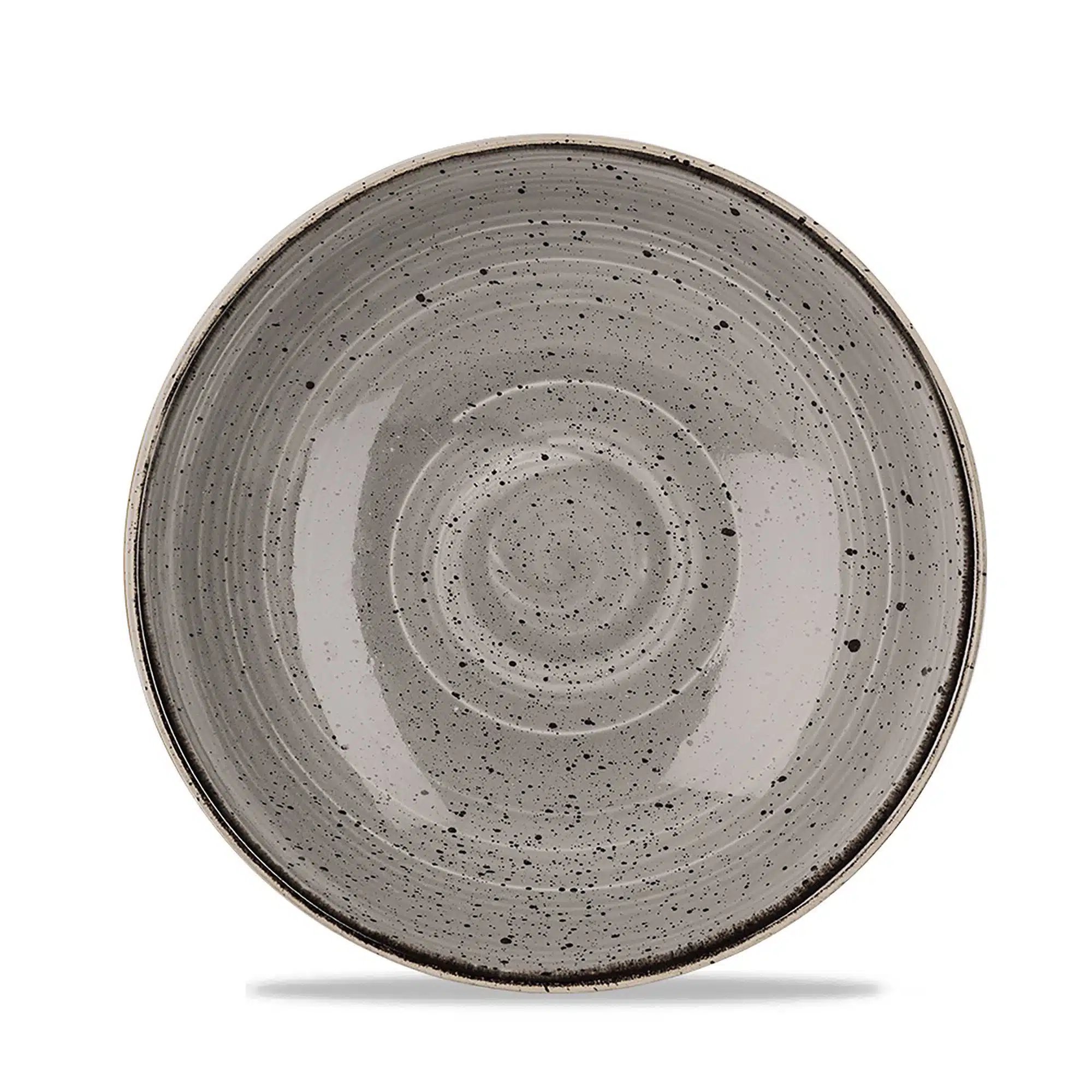 Stonecast Grey coupe skål, 248 mm