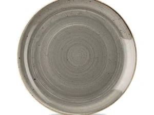 Stonecast Grey coupe tallerken, 217 mm