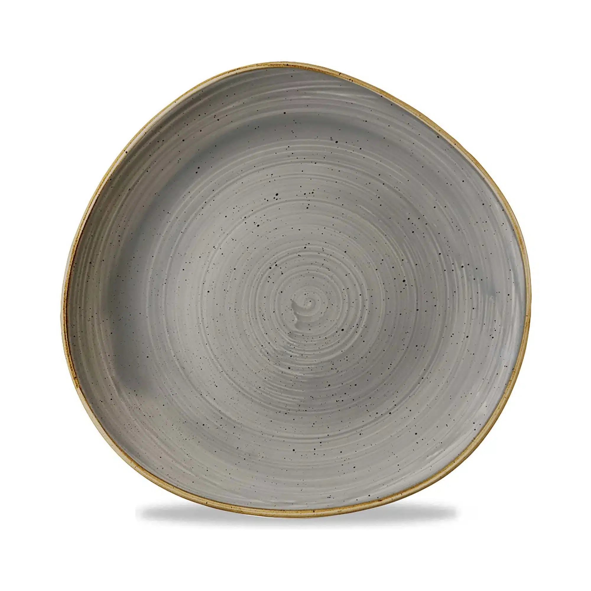 Stonecast Grey rund spor tallerken, 210mm