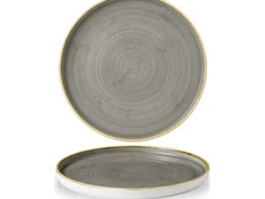 Stonecast Grey vægget tallerken, 260mm