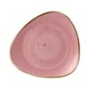 Stonecast Petal Pink trekantet tallerken, 229mm