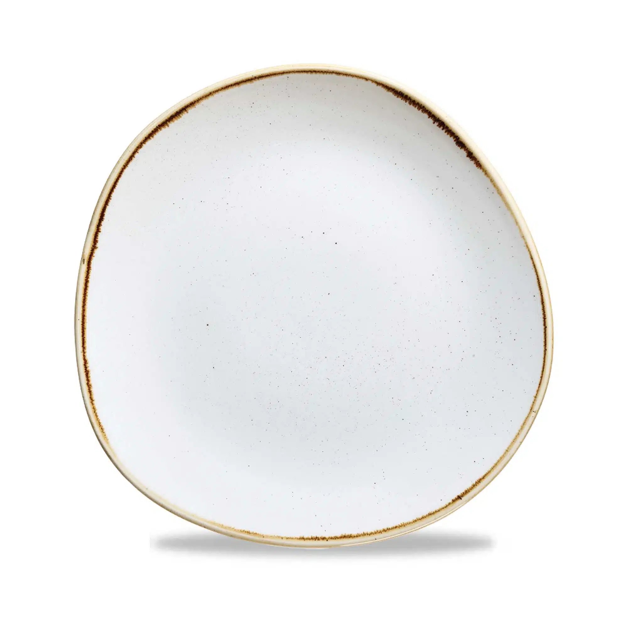 Stonecast Barley White rund spor tallerken, 210mm