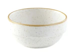 Stonecast Barley White stable skål, 115x(h)55mm