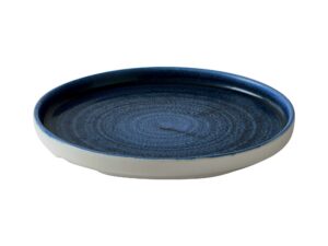 Stonecast Plume Ultramarine vægget tallerken, 210mm