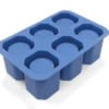 Silicone is shot glas maker, 6 hulrum, 125x190mm