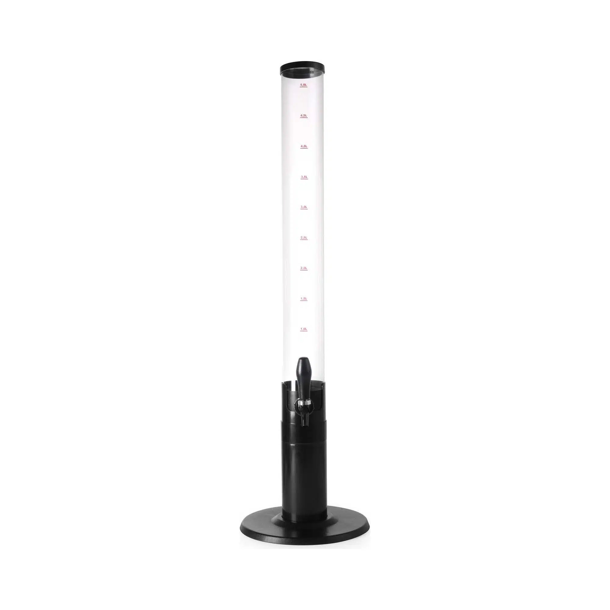 Bord øltap, Bar op, 5L, Sort, o100x(H)1150mm