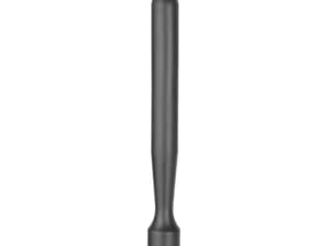 Muddler, Bar op, glat, Sort, o34x207mm