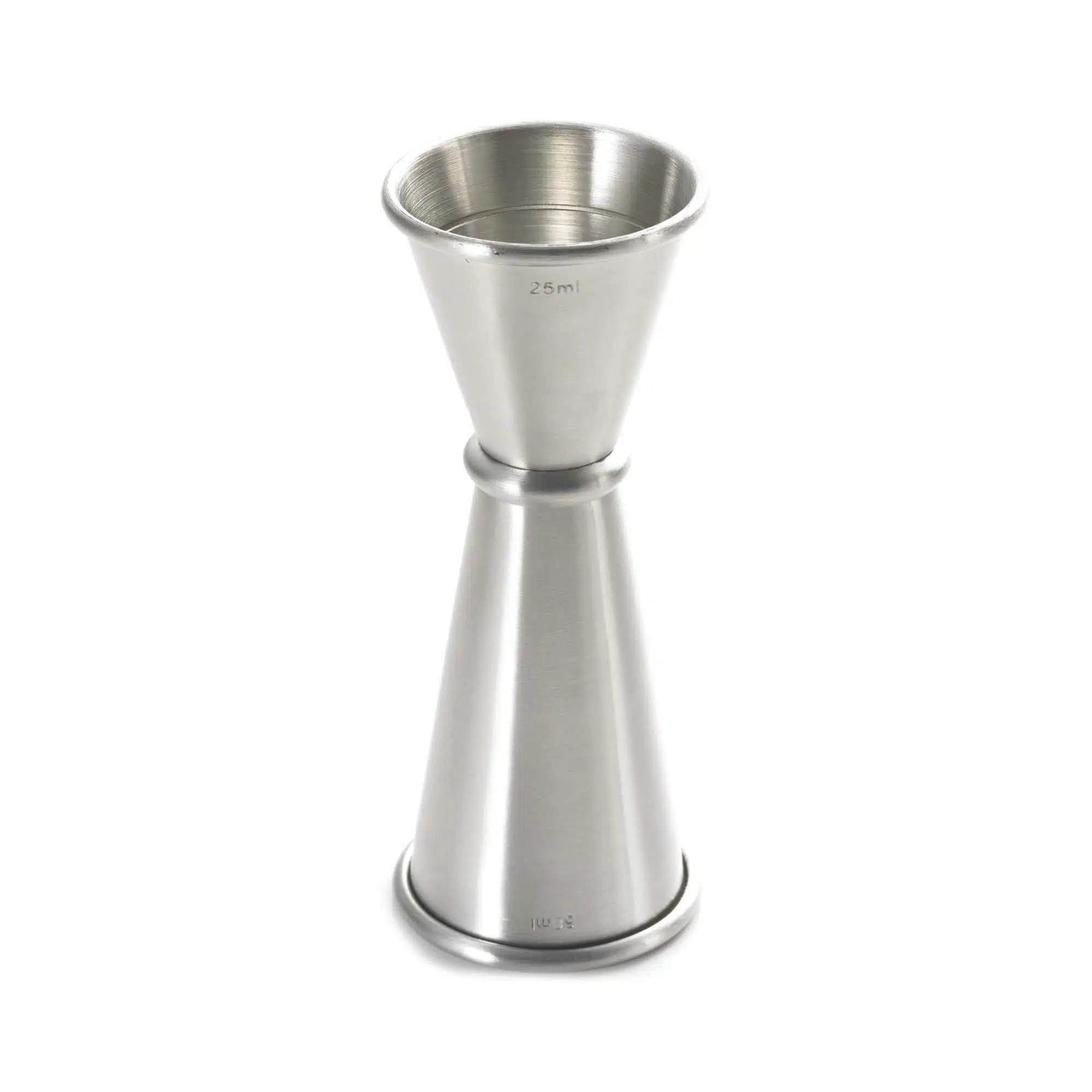 25 ml. x 50 ml. Japansk stil jigger, rustfrit stål