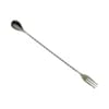 Bar Ske med Gaffel End, Sort, 315mm