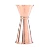 20 ml. x 40 ml. Japansk stil jigger, kobber tallerken