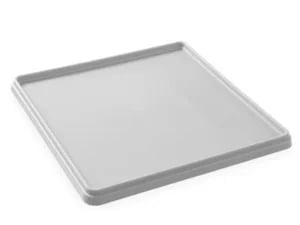 Glas rack låg, 500x500x(H)35mm