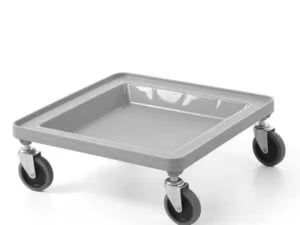 Rack dolly uden håndtag, 500x500x(H)180mm