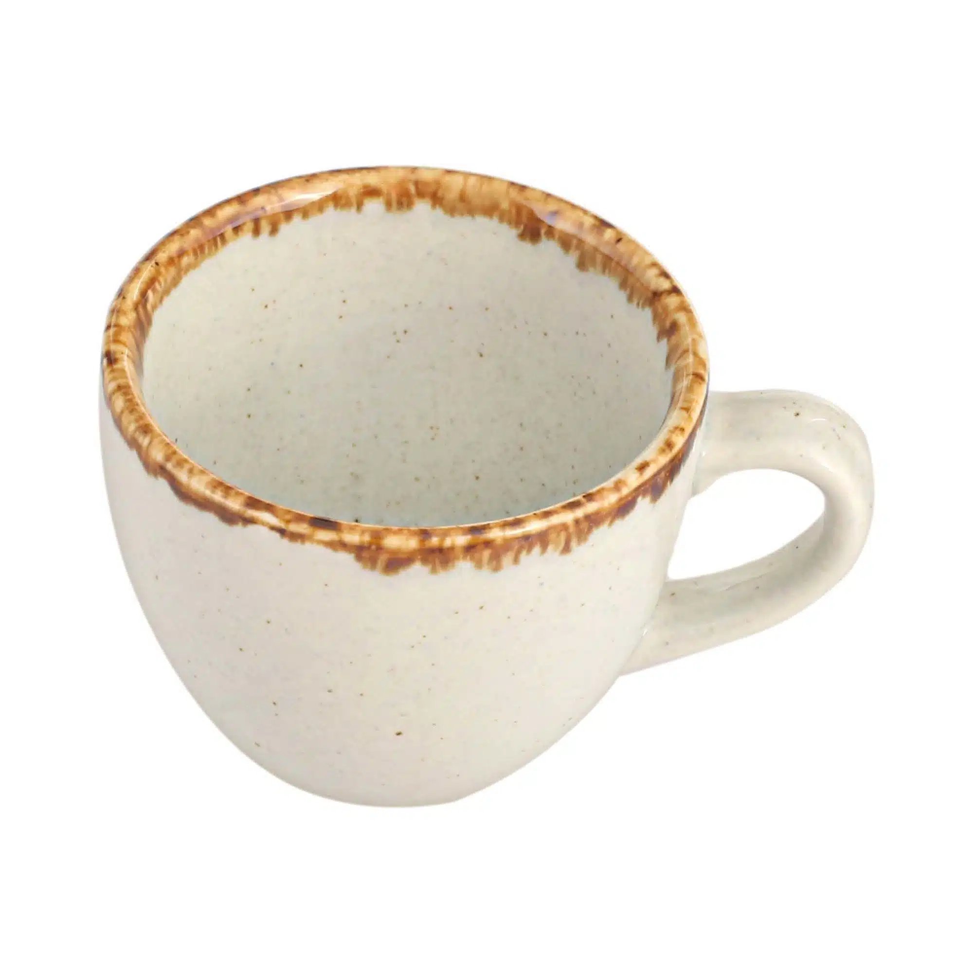 Askegrå elegant espresso kop, 80ml