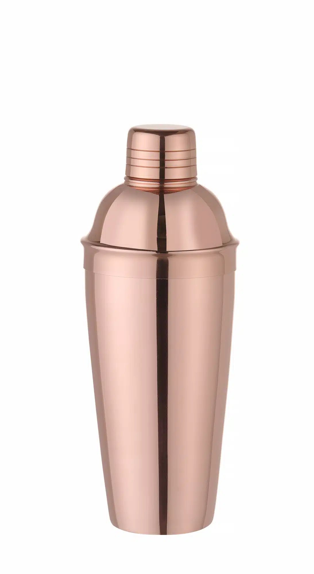 Skomager shaker 3-del, Bar op, Kobber, ø85x(H)240mm