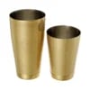 Diamond Lattice shaker/dåse sæt, guld, Barfly, 830/530ml
