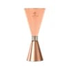 Slim Style jigger, kobber tallerken med rustfrit stål bånd, 2 oz., Barfly