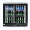 CANDOUR bar køler 198L med skydedør, 900x520x(H)835, sort