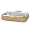 Madeira De Luxe induktionsbuffet GN 1/1 med glaslåg