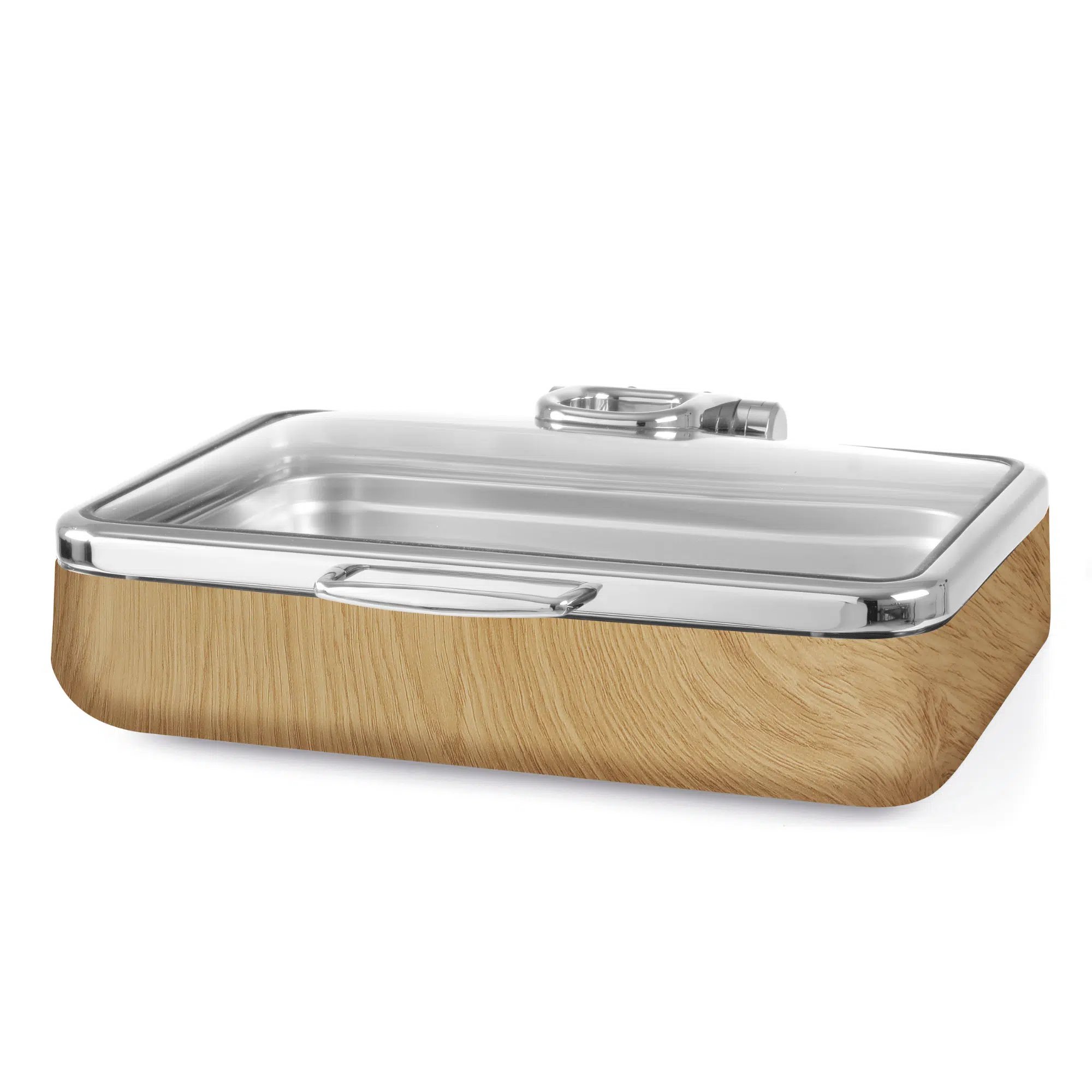 Madeira De Luxe induktionsbuffet GN 1/1 med glaslåg