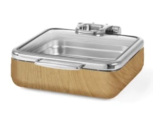 Madeira De Luxe induktionsbuffet GN 2/3 med glaslåg