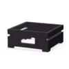 Madeira sort etui til buffet induktionsvarmer 239551