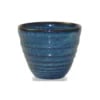 Sapphire Blue Ripple Dipper Pot 4Oz / 110 ml