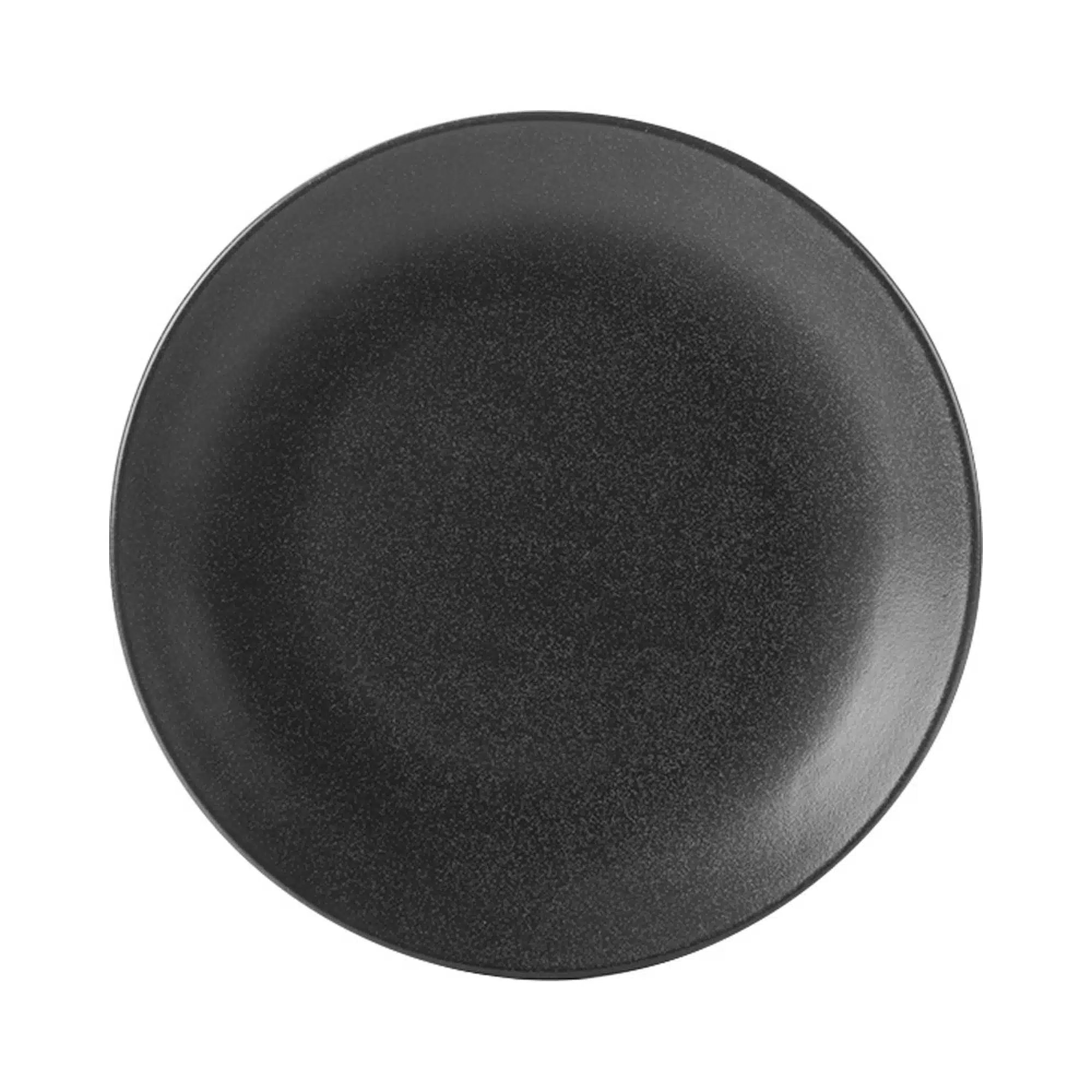 Coal flad tallerken, 300 mm