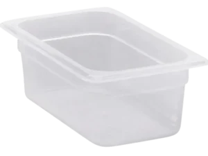 Cambro kantine 1/4 gn 100mm - Klar Polypropylen