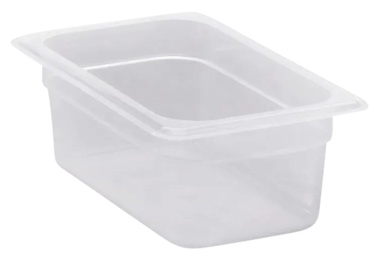 Cambro kantine 1/4 gn 100mm - Klar Polypropylen