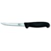 Victorinox Fibrox Pro udbeningskniv med 15 cm smal, semi-fleksibel klinge og ergonomisk sort Fibrox-håndtag.