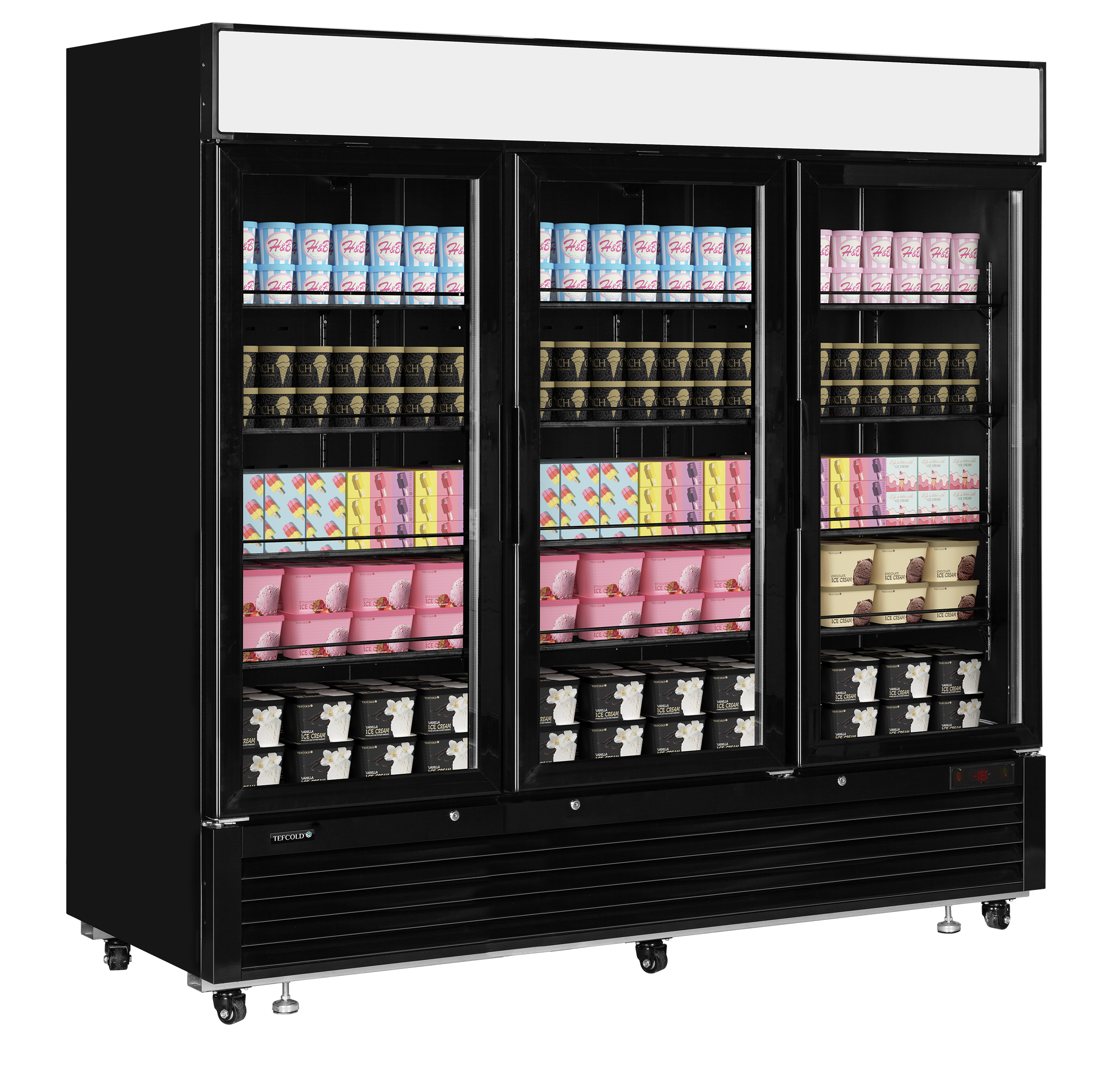 Tefcold Display fryser - LGF7500B - Billede 2
