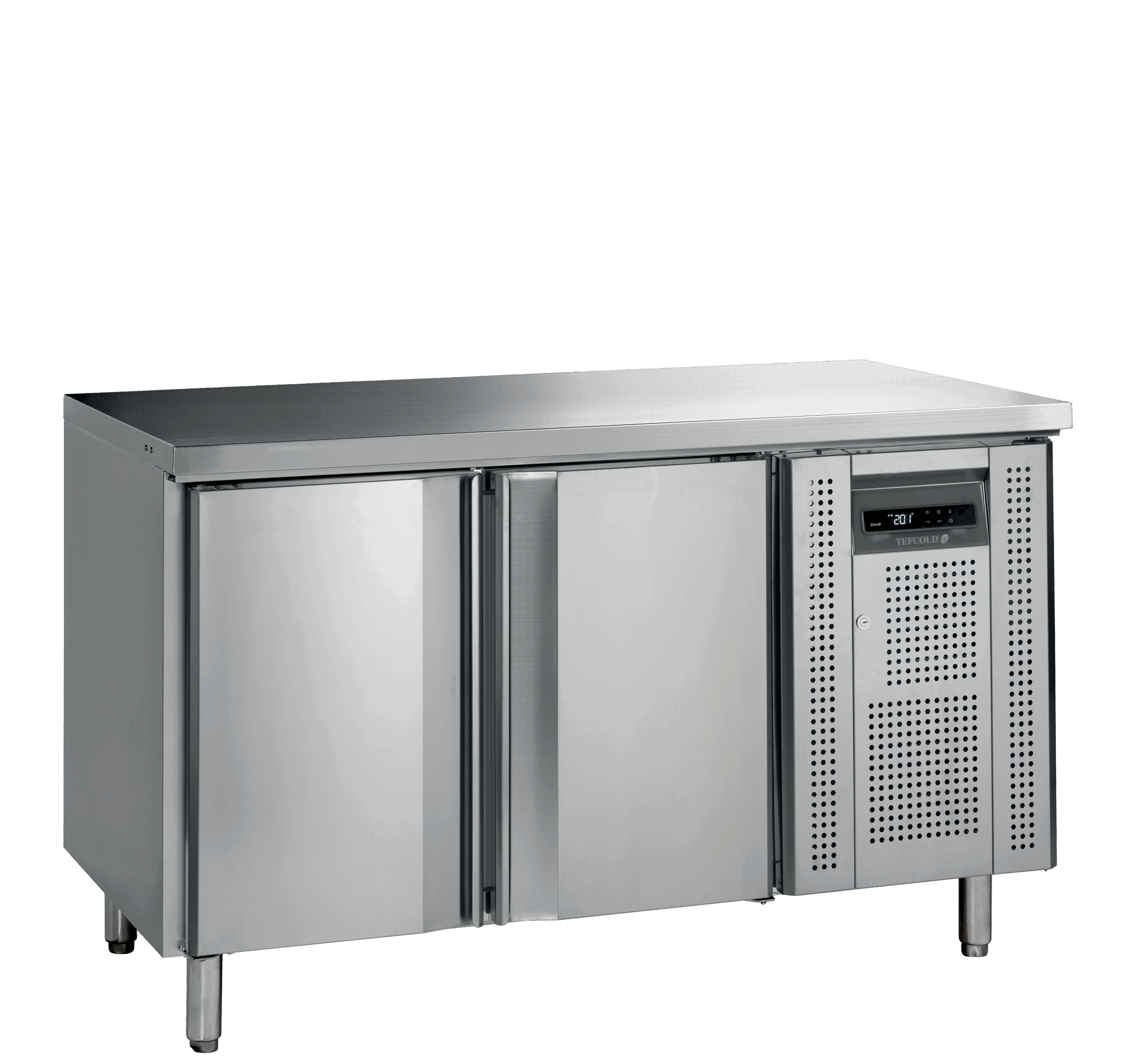 SK6210BT Rustfrit Snack Frysebord 230L - Billede 4