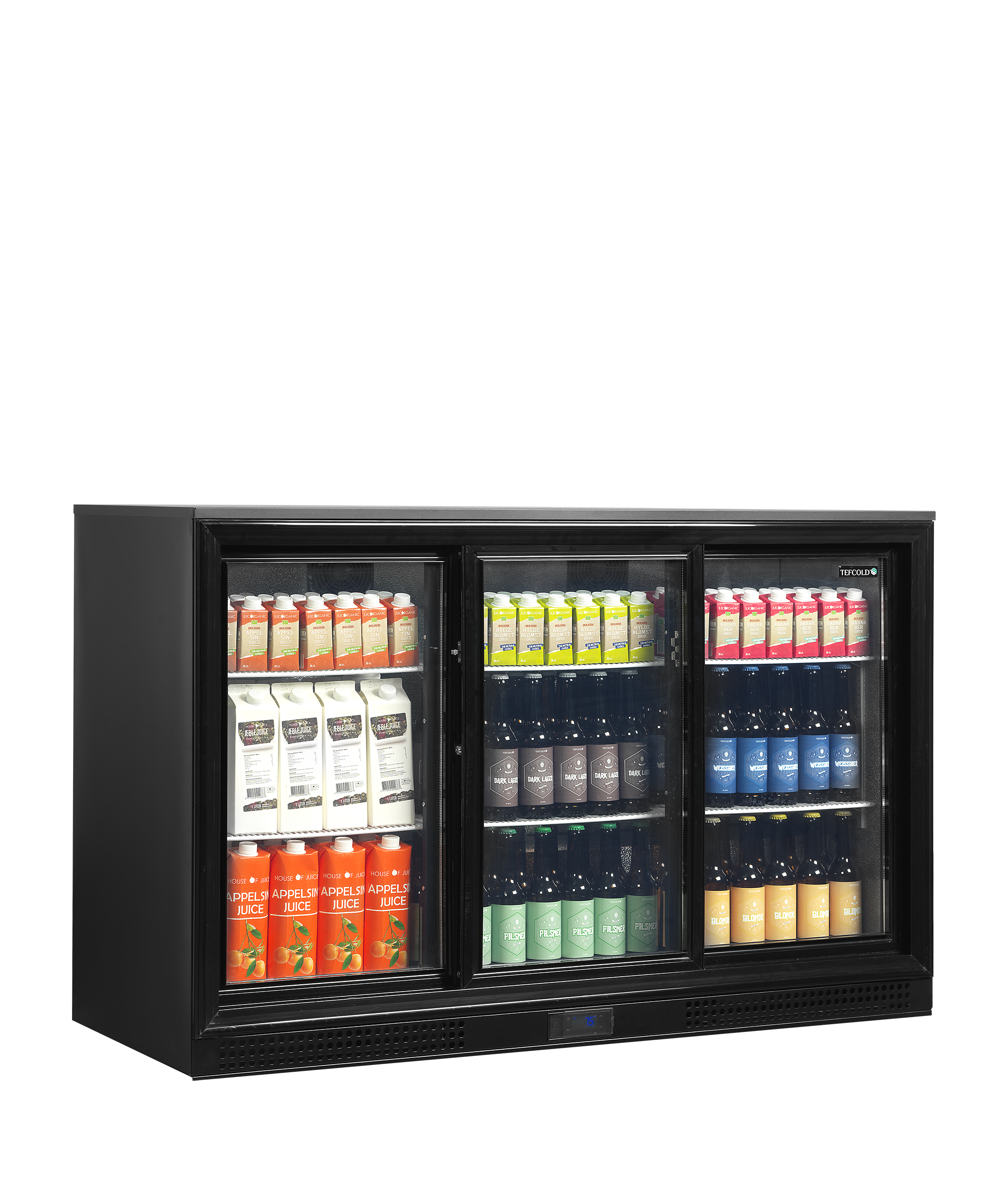 DB301S-3 Backbar-køleskab med 3 glasskydedøre og energiklasse B - Billede 6