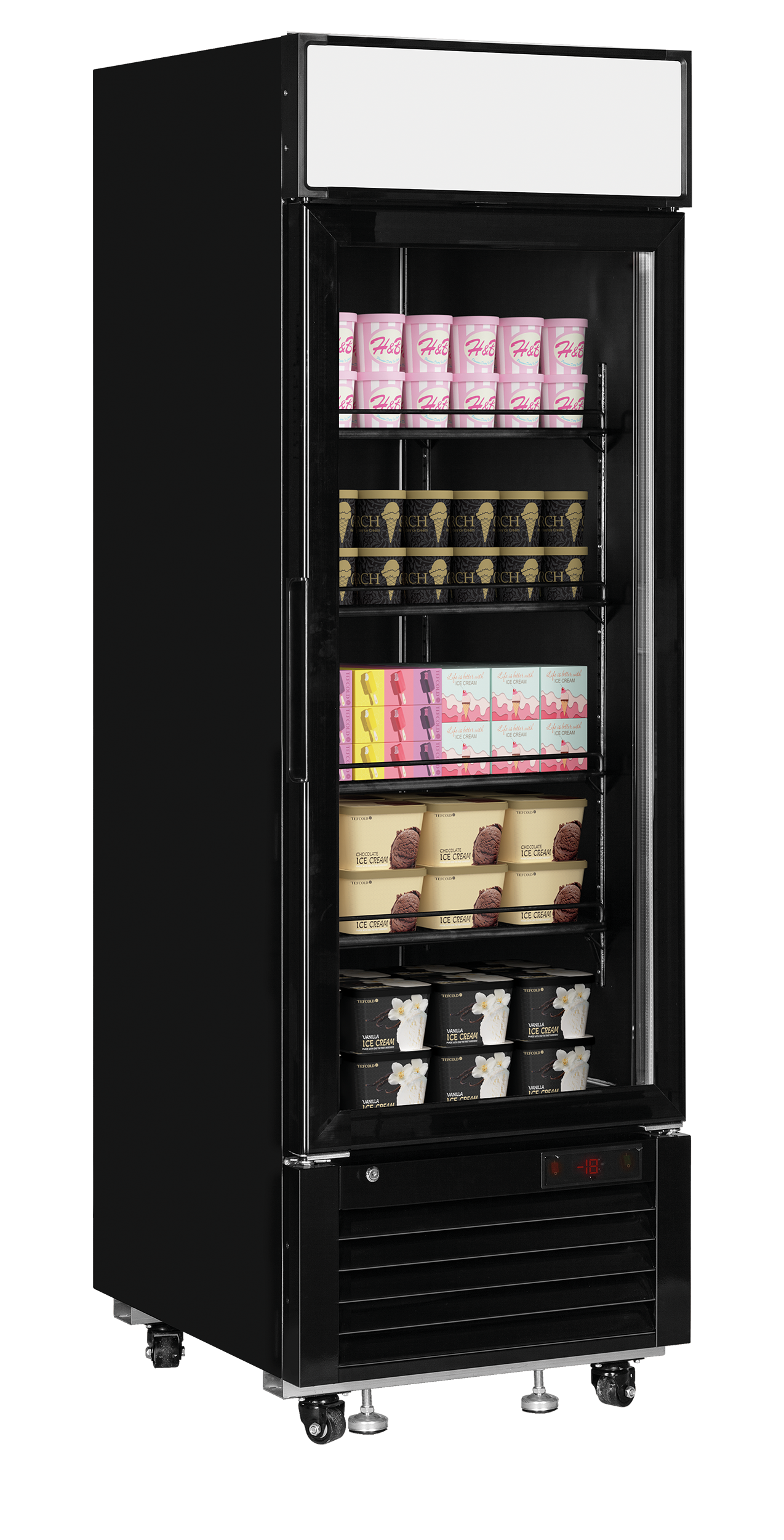 Tefcold Display fryser - LGF2500B - Billede 2