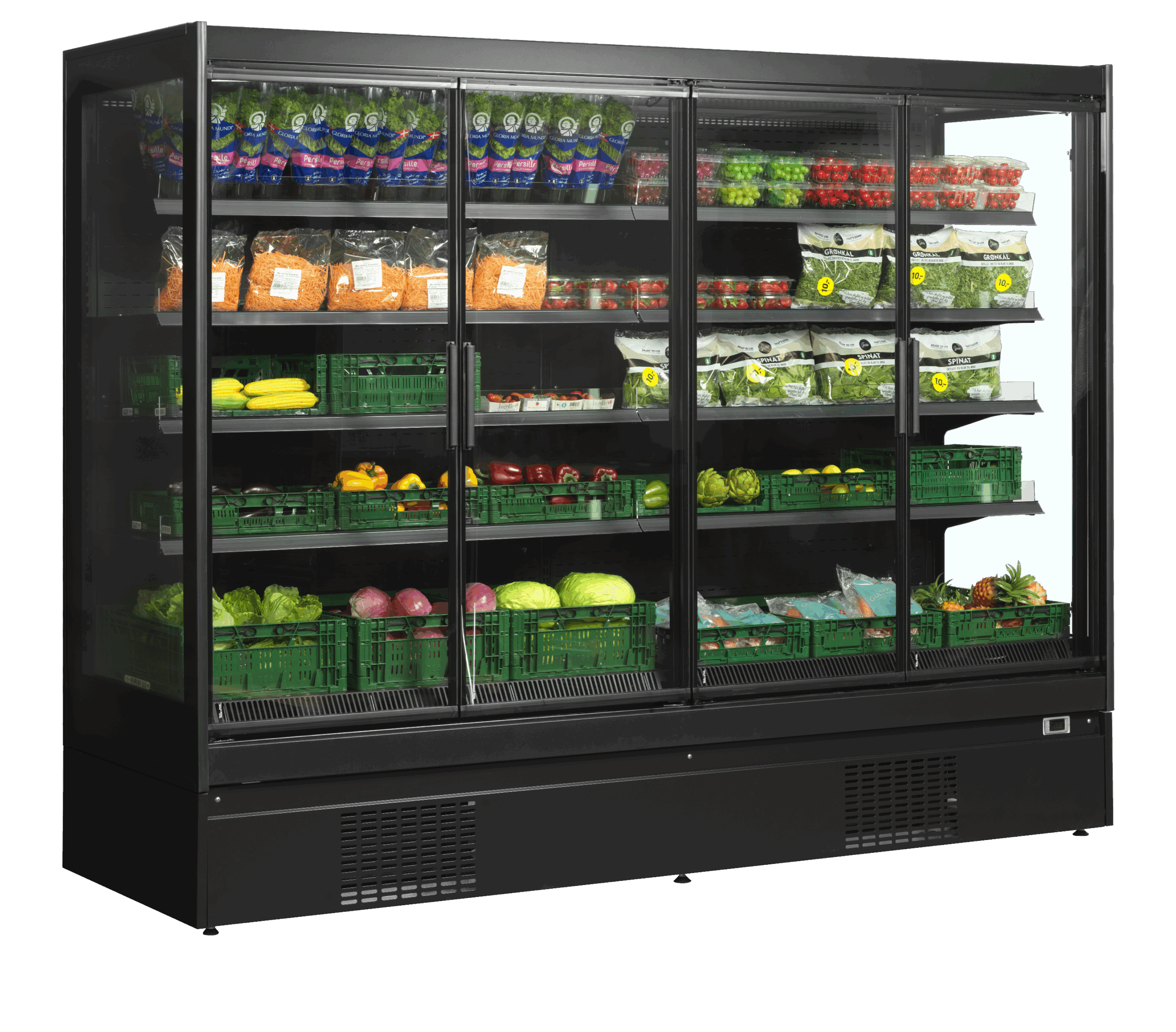 EXTRA2500CD Multideck Køler med 1540L Kapacitet og 100kg/m² Belastning - Billede 6