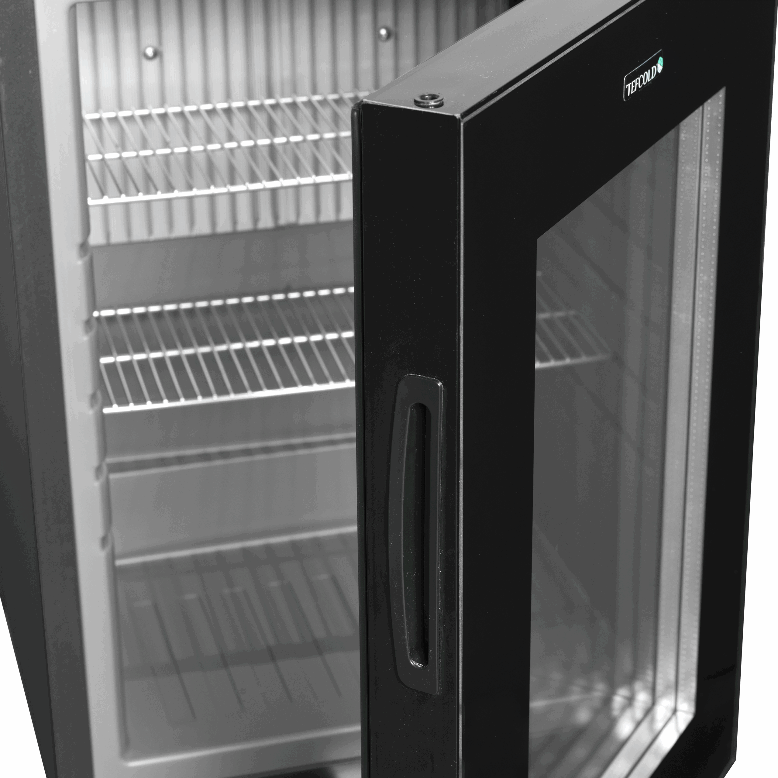 TM33G Sort Minibar med 26L Kapacitet og Lås - Billede 8