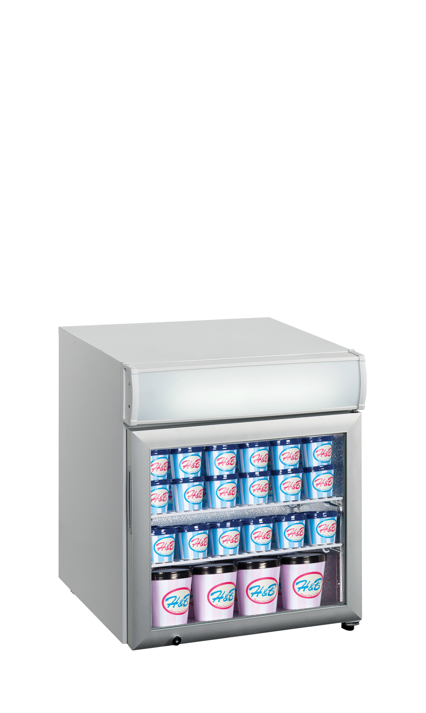 UF50GCP Displayfryser Bordmodel 50L med Glasdør - Billede 5