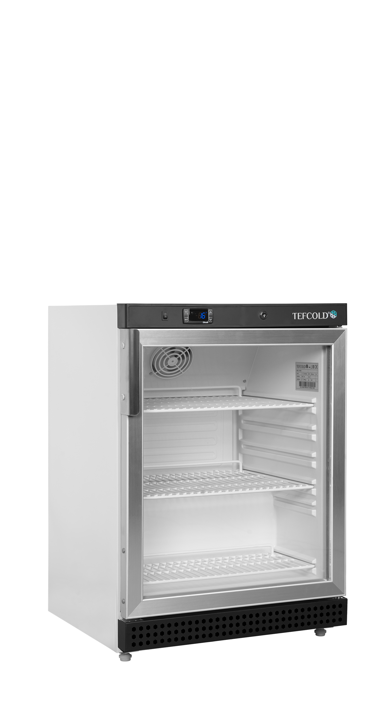 UR200G Displaykøleskab med Glasdør, 119 Liter - Billede 5