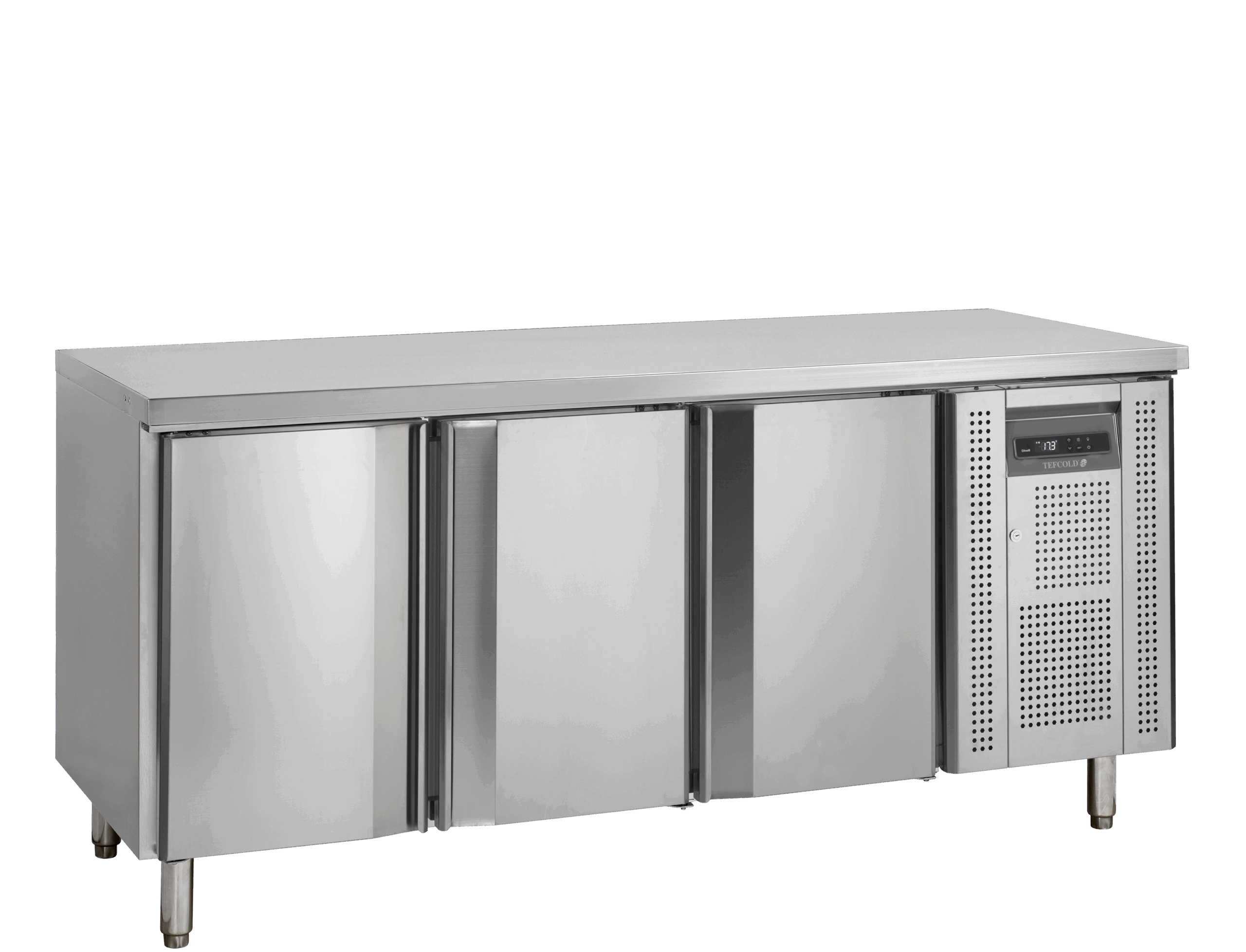 SK6310 Rustfrit Snackbord med Køler, 345L, 120kg - Billede 4