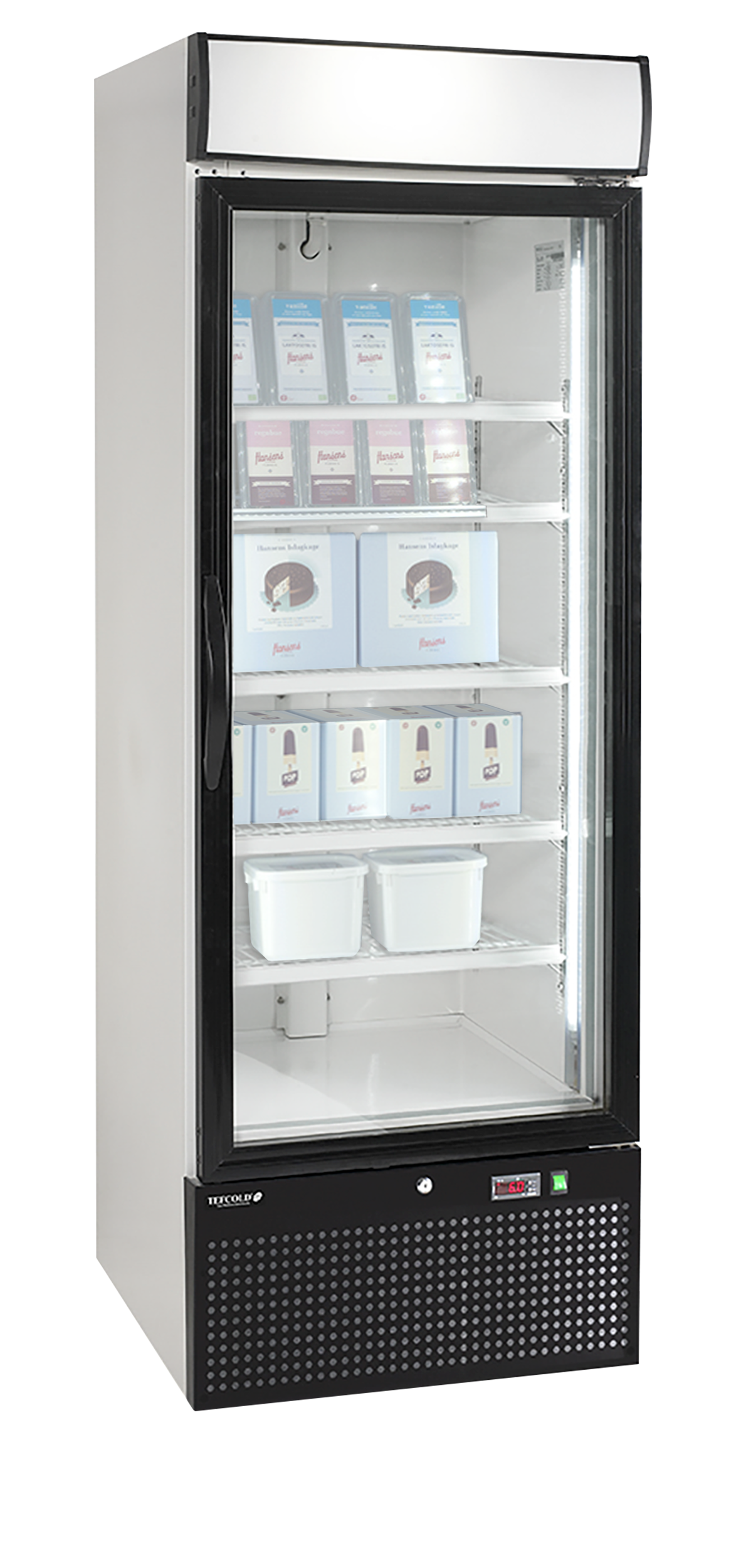 NF2500G Displayfryser med 515 liter kapacitet - Billede 6
