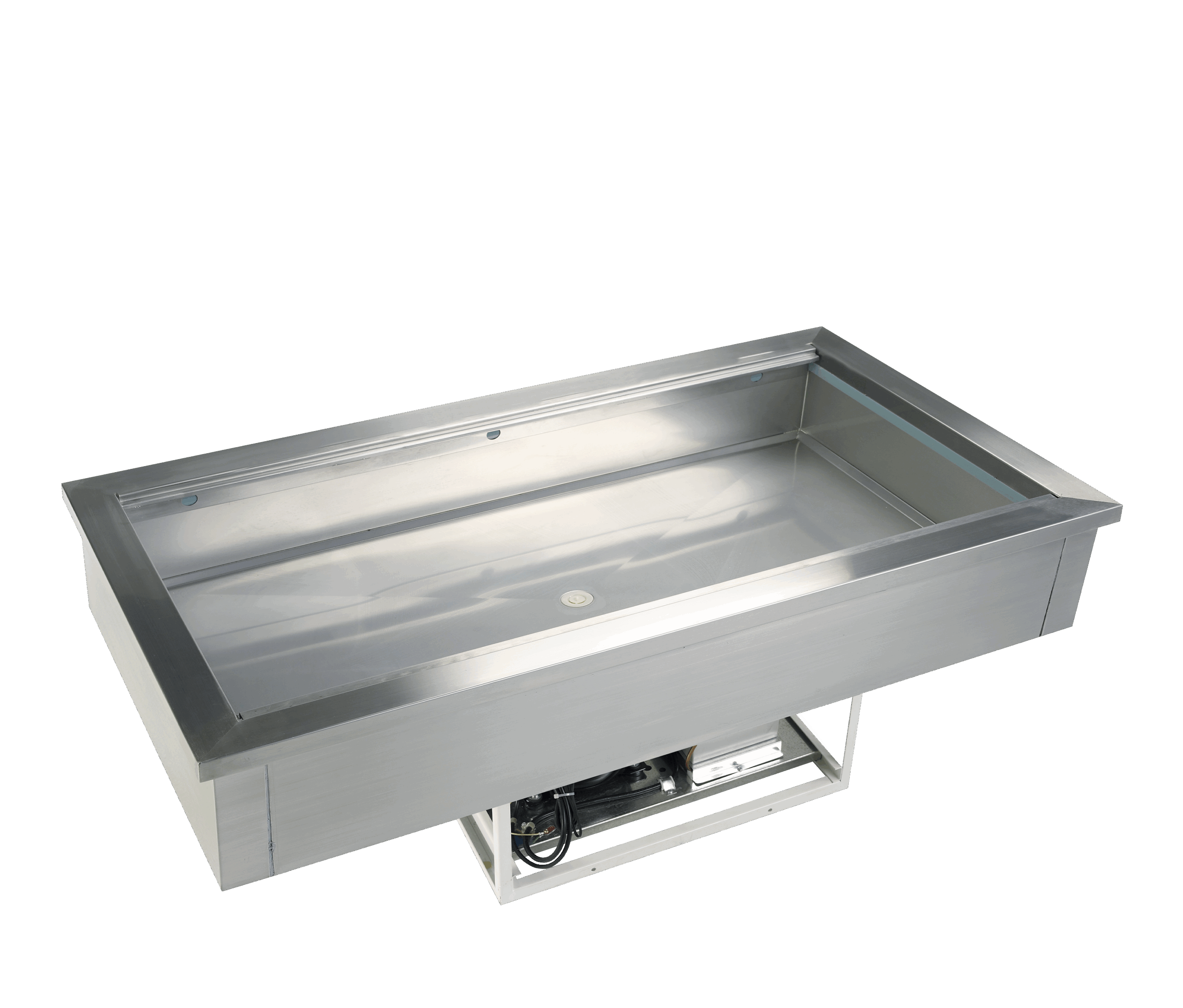 CW4 Rustfrit Stål Kølebrønd GN1/1, 80kg, Varenr. 16402 - Billede 4
