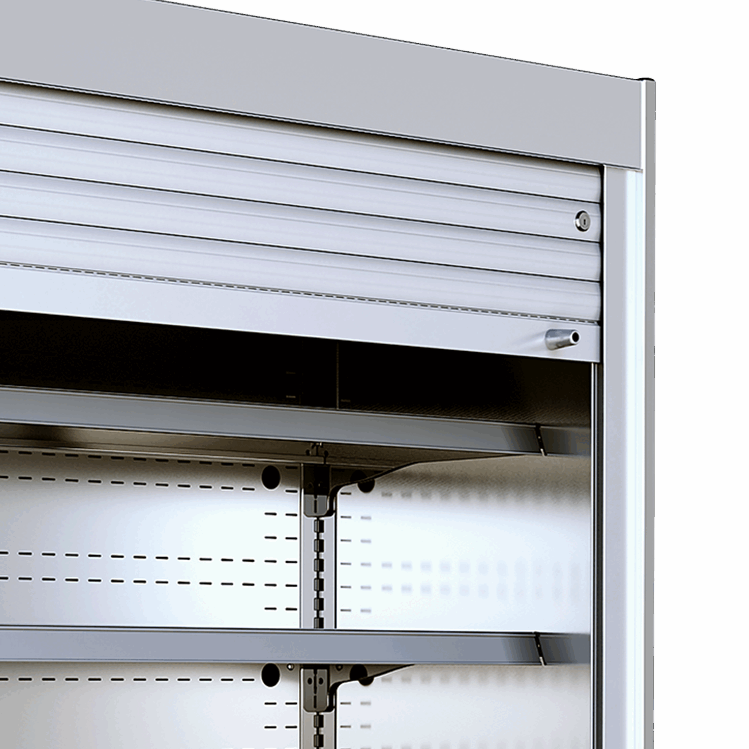 MCX90M Rustfrit Stål Multideck Kølereol, 440 Liter - Billede 5