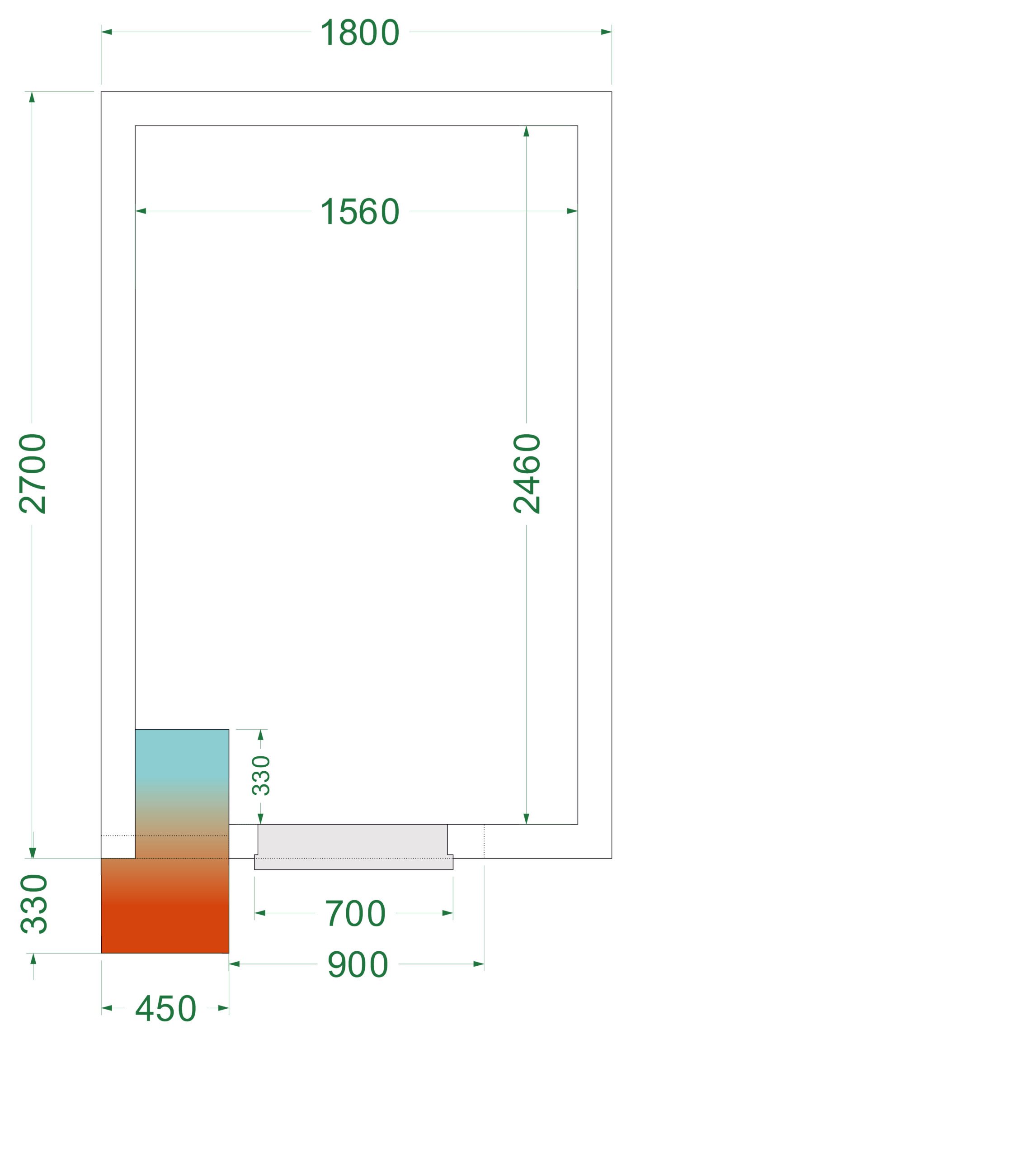 CRNF1827 Fryserum med maksimal gulvbelastning på 2000 kg/m² - Billede 4